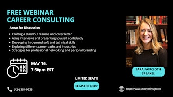 Free Webinar on Career Consulting primary image