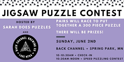 Image principale de Back Channel Brewing Jigsaw Puzzle Contest