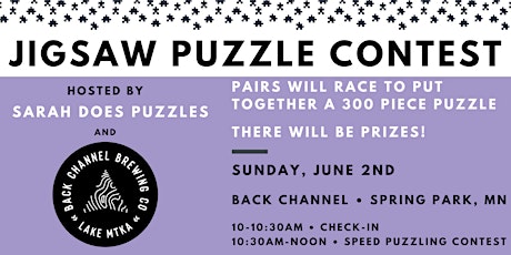 Back Channel Brewing Jigsaw Puzzle Contest