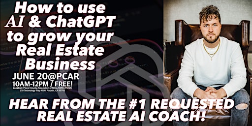 Imagen principal de Grow your Real Estate  Business with the #1 requested AI Coach