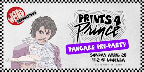 Prints-4-Prince Pancake Pre-Party Pop-Up