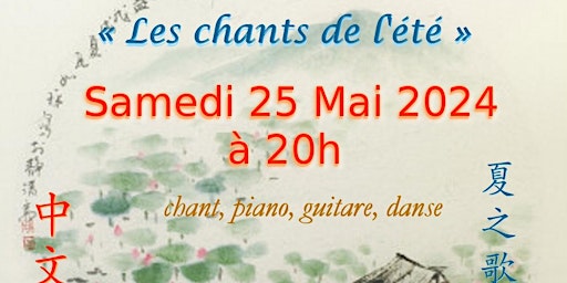 Imagen principal de Concert de Mélodies Chinoises : Les chants de l'été