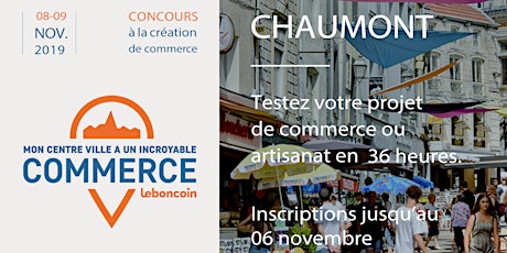 Mon centre-ville a un incroyable commerce - Chaumont
