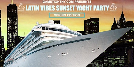 Celebrate your birthday for FREE Reggaeton Sunset Yacht Party primary image