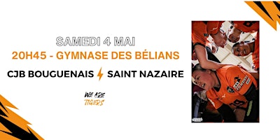Primaire afbeelding van Samedi 4 mai - Match CJB Handball VS Saint Nazaire