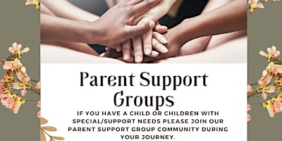 Parent Support Group- For Parents of children with Special/Support Needs primary image