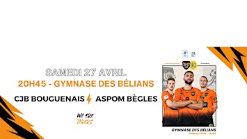 Samedi 27 avril - Match CJB Handball VS ASPOM Bègles  primärbild