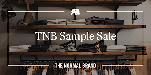 Imagem principal do evento The Normal Brand Sample Sale