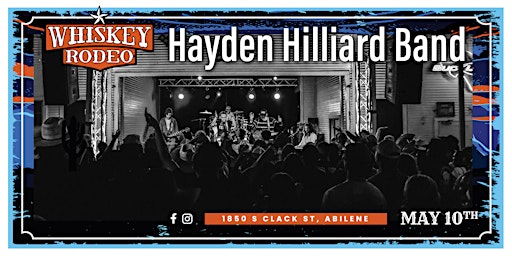 Imagem principal do evento Hayden Hilliard Band