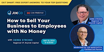How to Sell Your Business to Employees No Money primary image