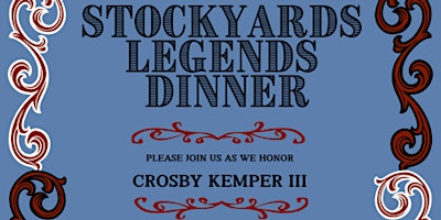 Hauptbild für STOCKYARDS LEGENDS DINNER 2024