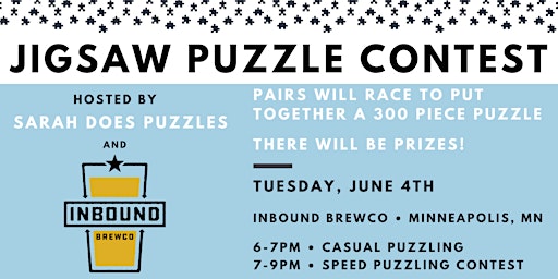 Primaire afbeelding van Inbound BrewCo Jigsaw Puzzle Contest