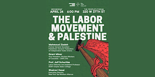 THE LABOR MOVEMENT AND PALESTINE primary image