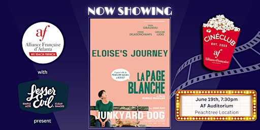 Imagem principal do evento Eloïse's Journey - French Cinéclub