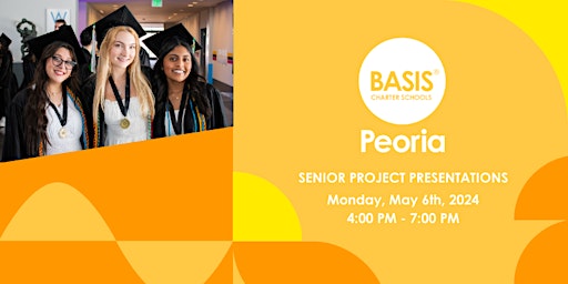 Imagem principal do evento BASIS Peoria Senior Project Presentations