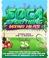 Soca Everything: Back Yard Day Fete primary image