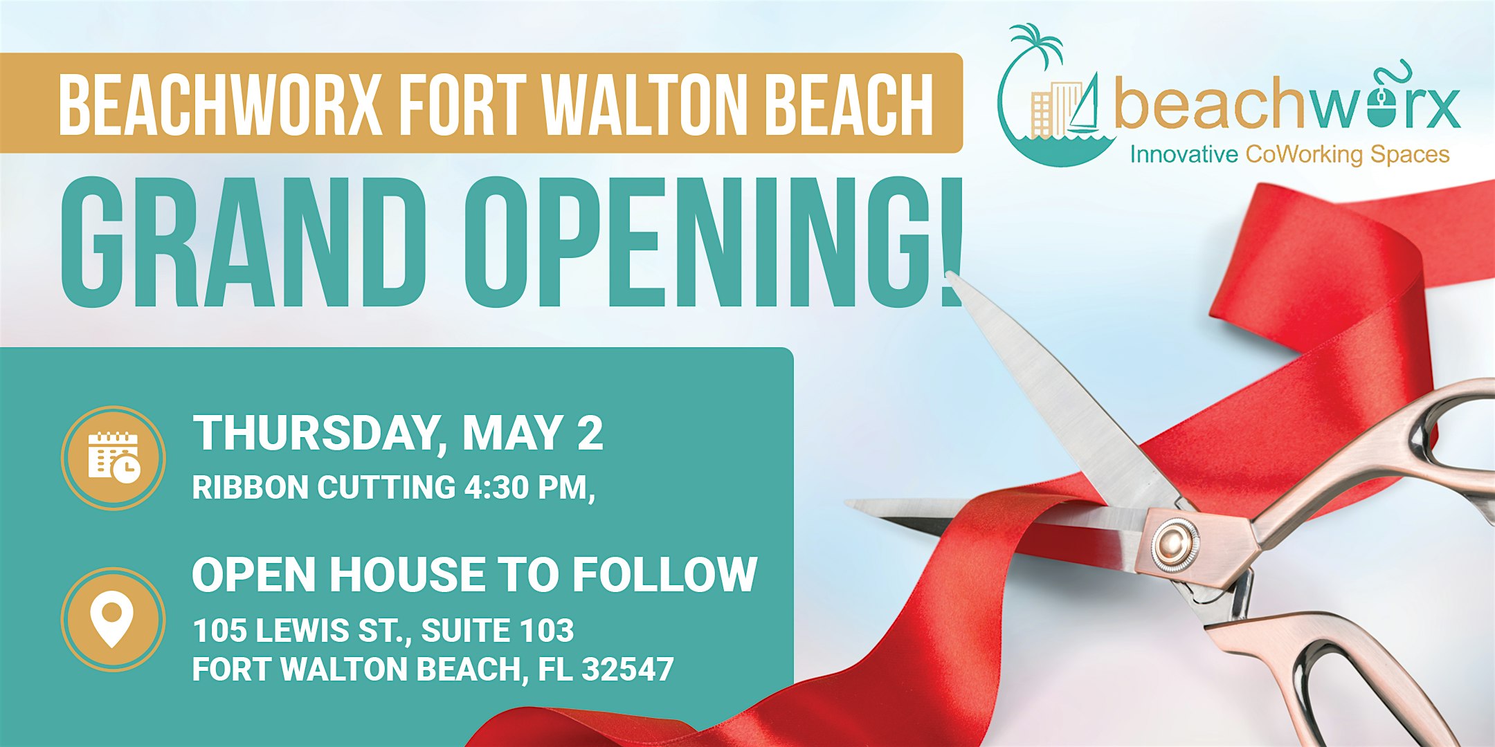 Ribbon Cutting, Open House and Networking at Beachworx Fort Walton Beach