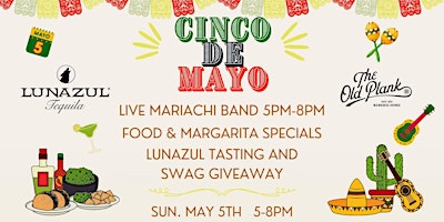 Celebrate Cinco de Mayo at The Old Plank! primary image