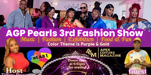 Imagem principal do evento AGP Pearls 3rd Annual Fashion Show 2024