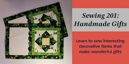 Imagem principal do evento SEWING 201: Handmade Gifts