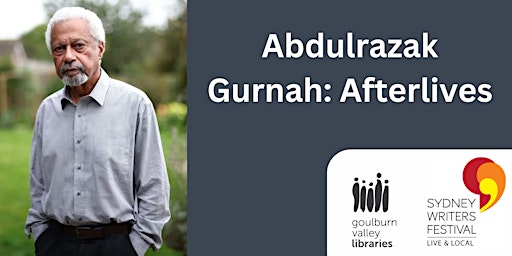 SWF - Live & Local - Abdulrazak Gurnah at Mooroopna Library primary image