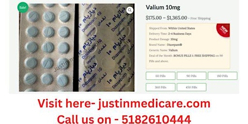 Buy Valium Online Without Prescription primary image