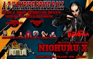 Primaire afbeelding van A-Z vampires pride ball ft. Niohuru X