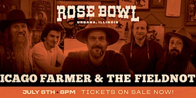 Immagine principale di Chicago Farmer & The Fieldnotes live at the Rose Bowl Tavern 