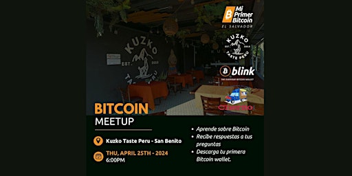 Imagem principal do evento Mi Primer Bitcoin Meetup