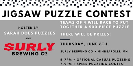 Surly Brewing Co Jigsaw Puzzle Contest