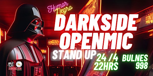 Darkside Open Mic - Humor Negro Stand Up 24/4  primärbild