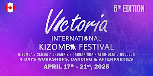 Immagine principale di Victoria International Kizomba Festival 6th Edition 