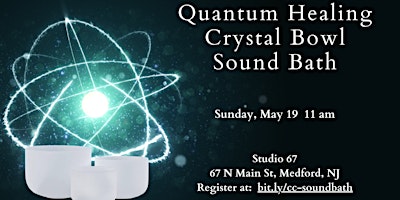 Imagem principal do evento Quantum Healing Crystal Bowl Sound Bath - A Triple Healing Immersion