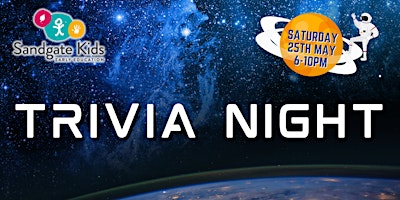 Primaire afbeelding van Sandgate Kids Space Trivia Night