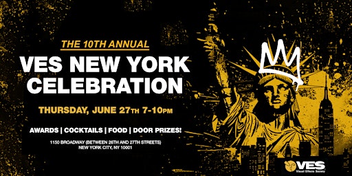 Imagem principal do evento 10th Annual NY VES Awards Celebration