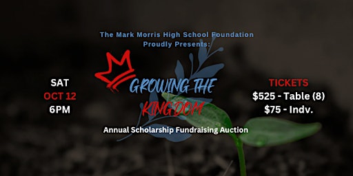 Imagem principal do evento Mark Morris High School Foundation Annual Fundraising Auction
