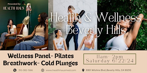 Imagen principal de Wellness  Event: Beverly Hills