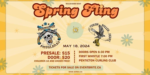 Image principale de Roller Derby Bout: Spring Fling