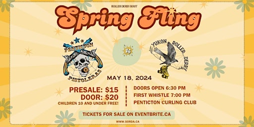 Roller Derby Bout: Spring Fling primary image