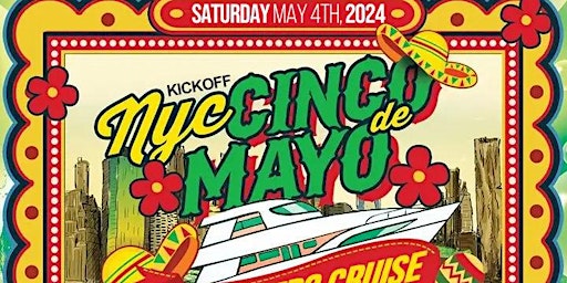 Primaire afbeelding van Cinco De Mayo Sombrero Spring Sunset Yacht Party