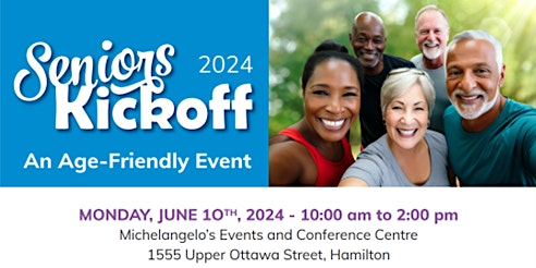 Image principale de 2024 Hamilton Seniors Kickoff Event