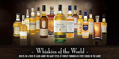 The Roosevelt Room's Master Class Series - Whiskies of the World