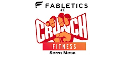 Imagem principal do evento Free Bootcamp class at Crunch Fitness, Serra Mesa with Fabletics San Diego!