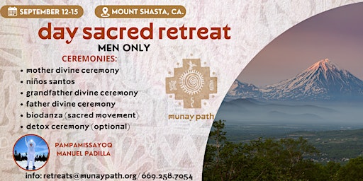 Imagem principal do evento DAY SACRED RETREAT, MOUNT SHASTA