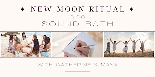 Imagem principal do evento New Moon Ritual and Soundbath