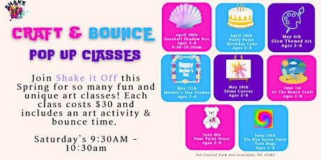 Craft & Bounce - Mother's Day Frames