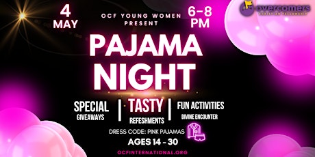 Ladies Only Pajama Party