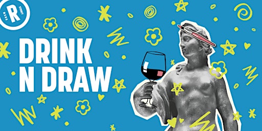 Imagem principal do evento Drink n Draw (18+)