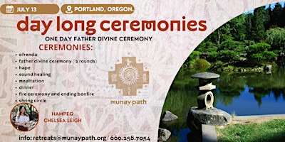 DAY LONG CEREMONIES, PORTLAND, OR. primary image