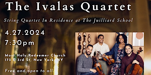 An Evening with the Ivalas Quartet primary image